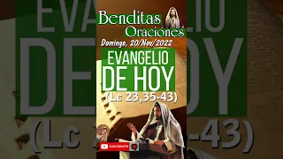 Evangelio de hoy - Domingo 20 de Noviembre de 2022