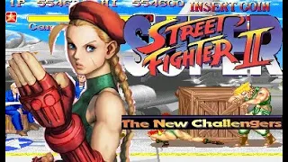 Super Street Fighter II: The New Challengers Hardest-Cammy No Lose All