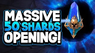 RAID: Shadow Legends MASSIVE 50 ANCIENT SHARD OPENING "ANOTHER LEGENDARY!?"