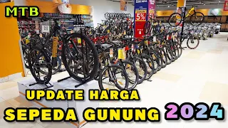 REVIEW HARGA SEPEDA GUNUNG MURAH TERBARU 2024