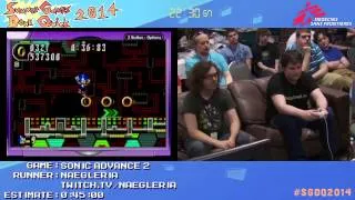 Sonic Advance 2 by Naegleria in 37:15 - SGDQ2014 - Part 31