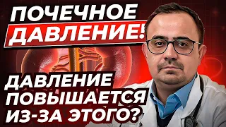 Почечное давление. Почему возникает? И как с этим бороться?