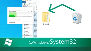Recuperando System32 luego de intentar borrarla