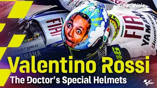 #GrazieVale: Valentino Rossi's greatest special helmets