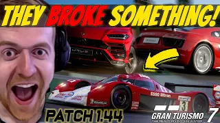 😂 a FREE 3.6 MILLION Credits? They've also BROKE something.. Patch 1.44 Preview! || Gran Turismo 7