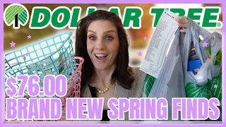 BIG $76.00 DOLLAR TREE HAUL | BRAND NEW BEAUTY & STORAGE DROPS FOR $1.25 *SNATCH THESE UP FAST*