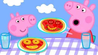 Peppa and George's Homemade Pizza 🍕 | Peppa Pig Official Full Episodes