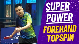 The POWER OF FOREHAND TOPSPIN against backspin! | Table Tennis Review | TTR