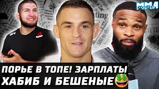 Порье - Хукер отстранения. Зарплаты. Скачок в ТОП UFC. Бешеные бабки Хабиба. Конор Все. Вудли рвется