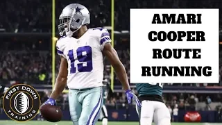 AMARI COOPER ROUTE RUNNING Breakdown - Dallas Cowboys - Top 5 NFL Receiver?