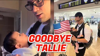 Tallie at Daddy Vince magkakahiwalay na / Tallie punta na sa America