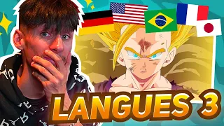 LES ANIMES dans DIFFÉRENTES LANGUES 3 ! (MHA, Dragon Ball, Hunter x Hunter, Jujutsu kaisen,...)