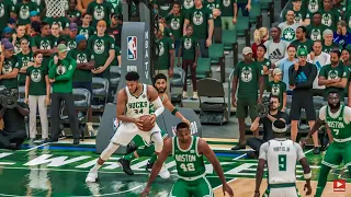 Celtics vs Bucks Game 3 East Semifinals! Full Game Highlights NBA 2K22 PS5 Gameplay