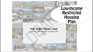 Ridgefield Affordable Housing Committee Plan Public Presentation 4 20 22