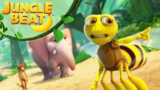 Breaking Problems | Bee Plot | Jungle Beat: Munki and Trunk | Kids Animation 2022 #bees