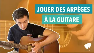 Jouer des arpèges à la guitare : guide pour débutant