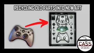 Old Parts into New Art: Xbox 360 Controller Shadowbox