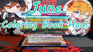 June Coloring Book Haul | 2023