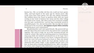 class -11 The Portrait of a Lady.  Part -1 explaination of NCERT