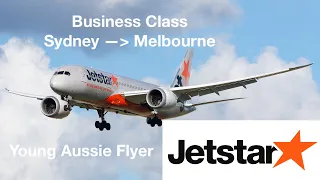 JETSTAR BUSINESS CLASS | Jetstar Airways | SYD-MEL | JQ28