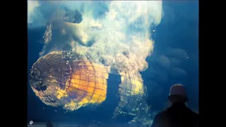 [4k, 50 fps, colorized] Hindenburgh Zeppelin last trips to New York and disaster.