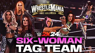 WWE 2K24 - SIX-WOMAN TAG WRESTLEMANIA 39