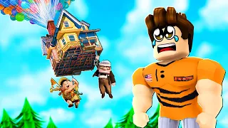 Movie Disney Dalam Roblox??? Horangi Menangis Main Game Up 🏠🎈Story... (Roblox Malaysia)