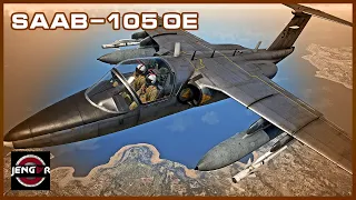 SHE is PERFECT! SAAB-105OE - Sweden - War Thunder Premium Review!