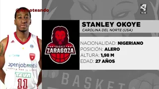 Stanley Okoye nuevo jugador de Basket Zaragoza