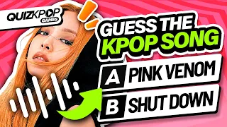 GUESS THE NAME OF THE SONG (KPOP EDITION) ✅ | QUIZ KPOP GAMES 2023 | KPOP QUIZ TRIVIA