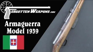 Armaguerra Model 1939 Semiauto Rifle