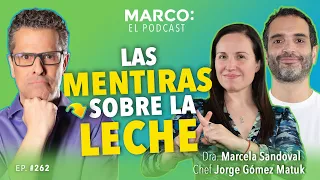 Los PELIGROS de la LECHE y sus DERIVADOS - Dra. Marcela Sandoval, Chef Jorge y Marco Antonio Regil