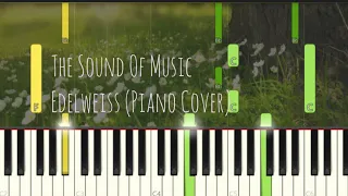 Edelweiss - The Sound of Music | Piano Pop Song Tutorial