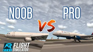 NOOB VS PRO | RFS Real Flight Simulator