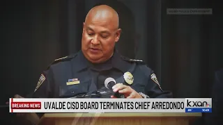 Uvalde CISD Police Chief Pete Arredondo fired