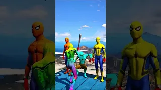GTA 5 Epic Water Ragdolls | Spider-Man Jumps / Fails ep.58 #shorts