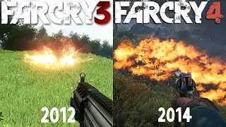 Far Cry 3 VS Far Cry 4 | Physics and Details Comparison | Which Game is Better ?