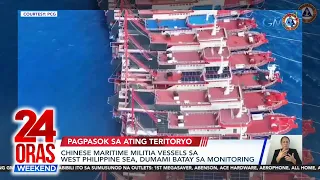 Philippine Navy: 2 research vessels ng China na namataan sa Philippine Rise,... | 24 Oras Weekend