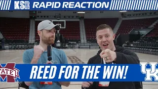 Kentucky beats Mississippi State on Reed Sheppard buzzer beater | Rapid Reaction