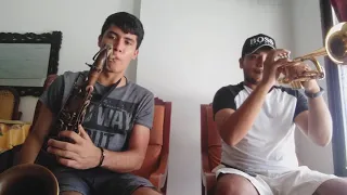 Mambo de merengue - Saxofón y Trompeta