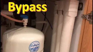 How to Bypass Culligan AC-30 Reverse Osmosis Water Filtration System Eliminate Remove Water Filter