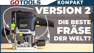 Proven quality and improved features | Festool router OF 1010 REBQ in test
