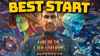 🏆How to Start best in Galactic Civilizations IV Supernova | Explore Expand Research & Building Guide