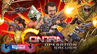 First Steam REMOTE PLAY TOGETHER Experience | Contra Operation Galuga Demo