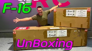 Unveiling POWER: UnBoxing the Skymaster F-16 1/5th Scale RC Jet