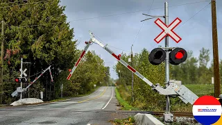 Double hinged gates | Railroad Crossing | 248 Street, Langley, BC