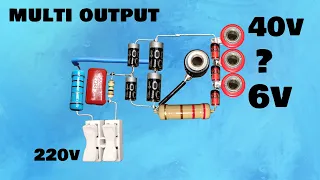 convert 220V ac to multi output DC