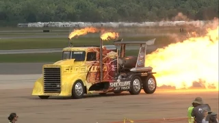 2015 NAS Oceana Airshow - Shockwave Jet Truck