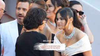 SELENA GOMEZ @ on  the red carpet  Cannes 18 may  2024 EMILIA PÉREZ