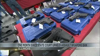 Illinois Assault Weapons Ban Upheld One Month Ago